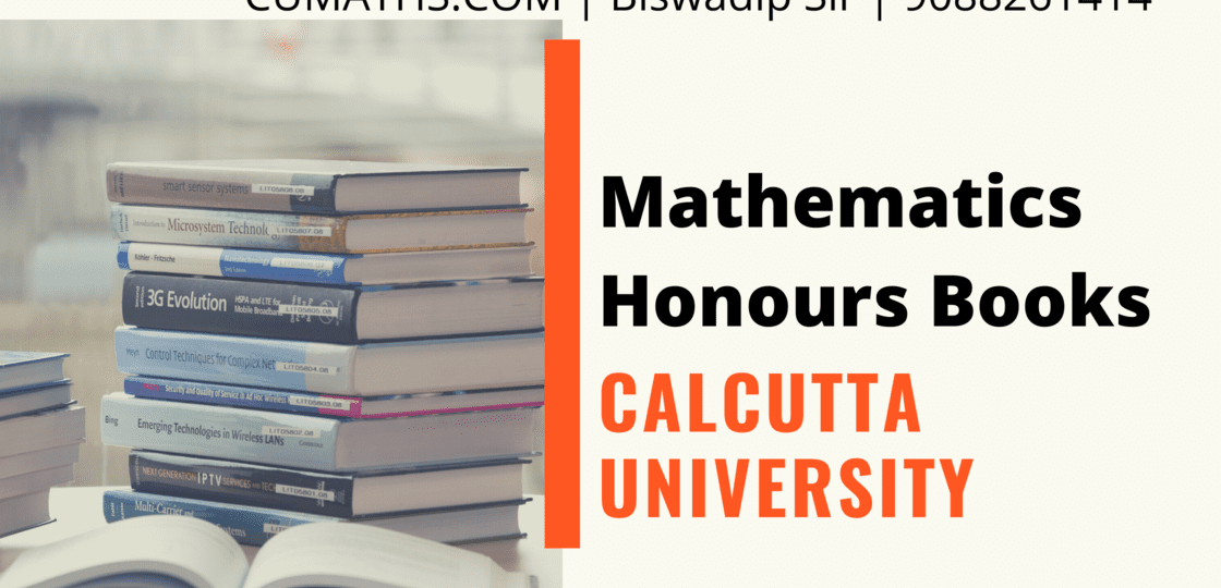 calcutta university mathematics honours books
